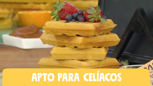 Waffles sin TACC
