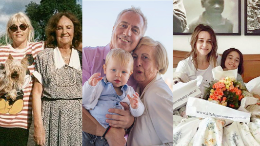 Cómo festejaron los famosos el Día de la Madre