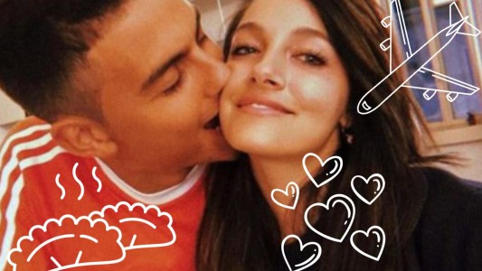 4 datos curiosos que no conocías de la convivencia de  Oriana Sabatini y Dybala