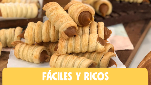 La fórmula perfecta de los cañoncitos rellenos de dulce de leche