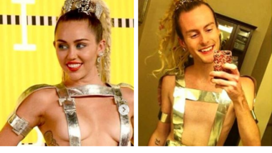 Miley Cyrus desafió a sus fans para que se disfracen como ella