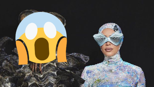 El particular disfraz de la familia West-Kardashian