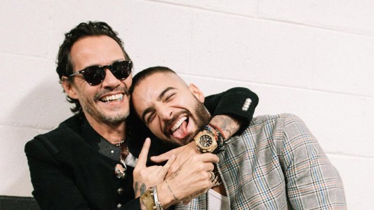 La sorpresa de Maluma y Marc Anthony para sus fans