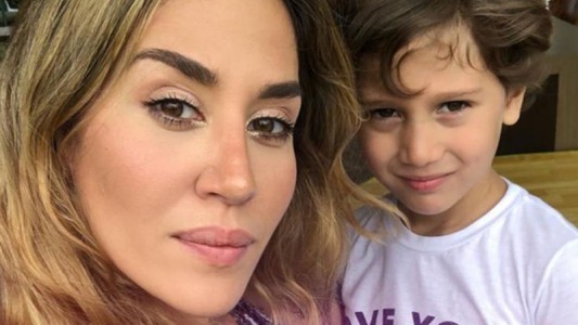 Jimena Barón y su hijo: Mimetizados