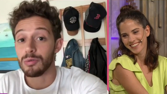 Ruggero Pasquarelli mandó al frente a Cande Molfese