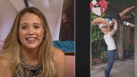 El accidente de Barbie Vélez cuando practicaba una coreo con su papá