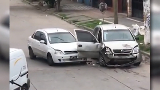 Persiguió a su ex y la chocó 14 veces