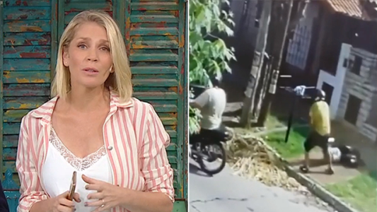 La arrastraron para robarle una mochila