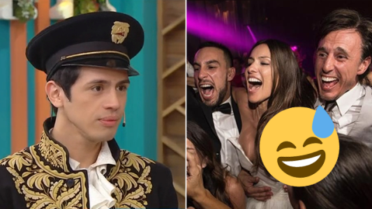 Santiago Artemis en la boda de Pampita: "Hubo mucho chape en la pista"