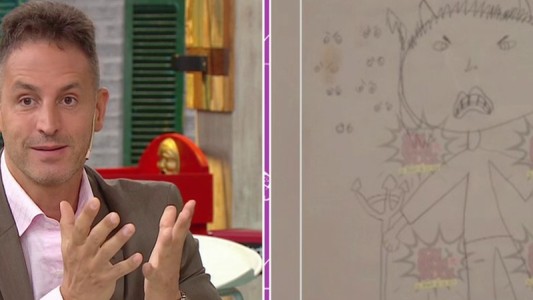 Los dibujos de Anna Chiara Del Boca sobre su papá