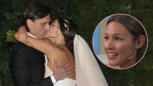 El audio que dio comienzo a la historia de amor de Pampita