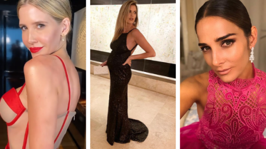 Las famosas de gala: experto analiza el mejor look de noche