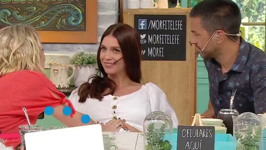 El bebé de Zaira pateó en vivo