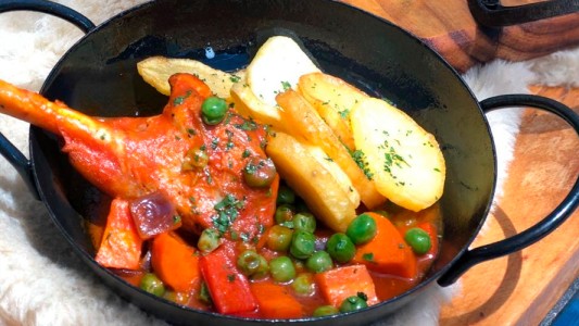 Imperdible cabrito al disco