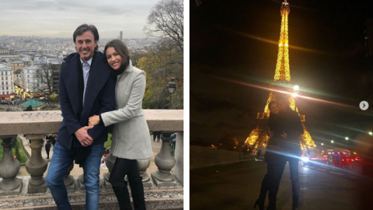 Luna de miel en Paris: el romántico álbum de Pampita y su esposo