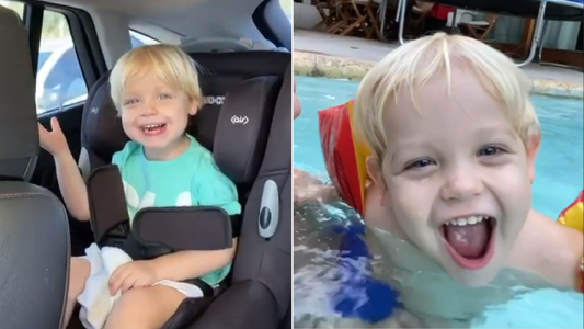 Bebé de papá: el tierno video de Marley y Mirko