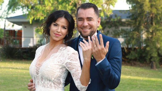 La intimidad del casamiento de Mercedes Funes