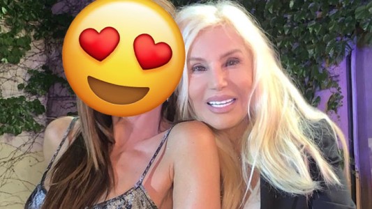 La foto de Susana Giménez con la hija de un ex presidente