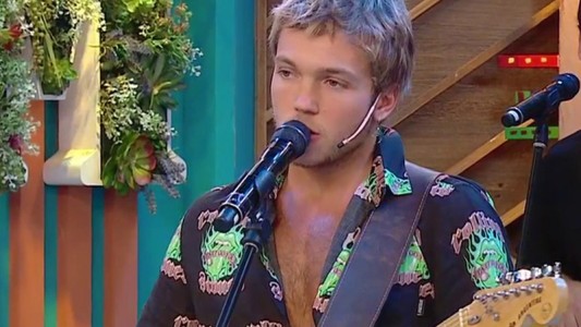 Franco Masini presentó en Morfi su nueva música