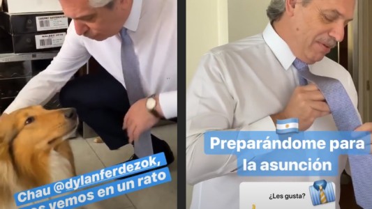 Cómo se preparó Alberto Fernández para la jura