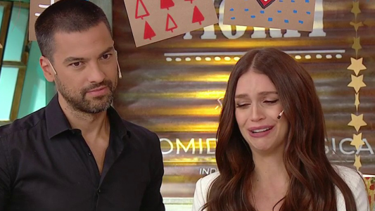 Zaira se despidió de Morfi y no pudo contener las lágrimas