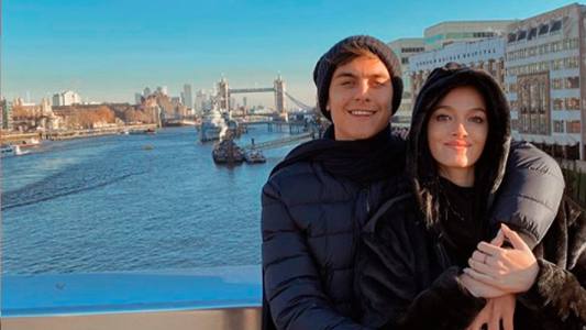 Dybala y Oriana Sabatini hicieron un dúo musical