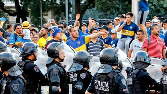 Día del hincha de Boca: festejos e incidentes en el Obelisco