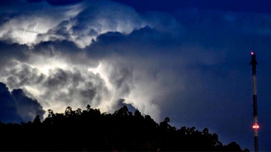 Alerta del Servicio Meteorológico Nacional