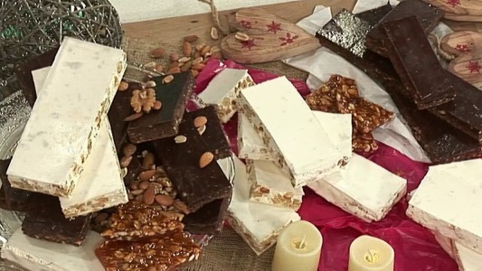 Variedad de turrones para las fiestas