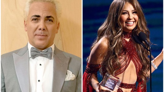 El romance de Cristian Castro con Thalía