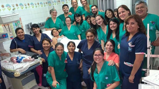 La particularidad del primer bebé del año nacido en Argentina