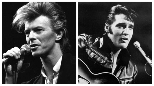 El curioso dato que une a Elvis Presley y David Bowie