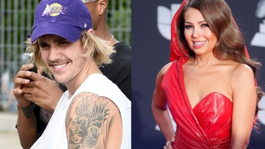 El mensaje de apoyo de Thalía a Justin Bieber por su enfermedad
