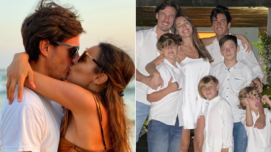 Roberto García Moritán llevó a la cancha a los hijos de Pampita y Vicuña