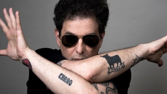 Andrés Calamaro le compuso una canción al cerdo de Lara Bernasconi