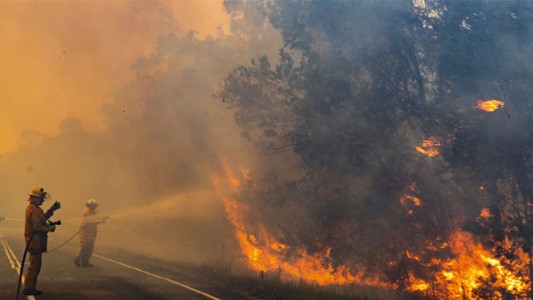 Imágenes impactantes del incendio en Australia