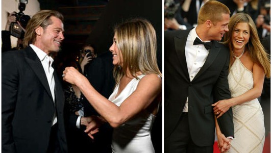 El detrás de escena del encuentro de Jennifer Aniston y Brad Pitt