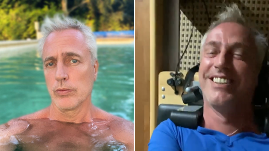 El divertido video de Marley haciendo pilates