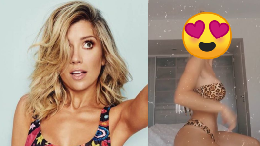 Laurita Fernández encendió las redes con una foto recién levantada