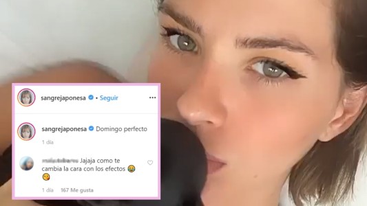 La irónica respuesta de la China Suárez ante una crítica