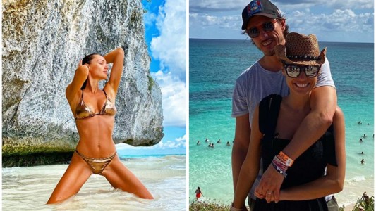 Las vacaciones en México de Pampita y Roberto García Moritán