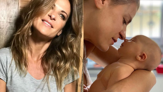 Eugenia Tobal enterneció a todos con una foto de su hija Ema