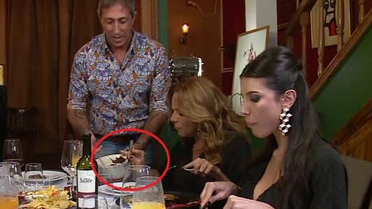 Calabró le corrió la mano al Turco y se enojó: "No me gustan los hongos"