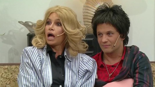 Flor Peña y Darío Lopilato recrearon "Casados con hijos"