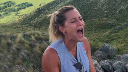 El extraño método para meditar de Mica Viciconte