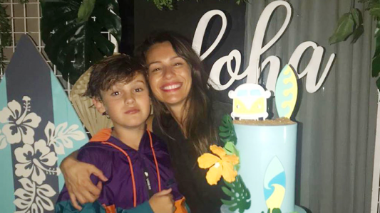 La intimidad del cumpleaños de Bautista, el hijo mayor de Pampita