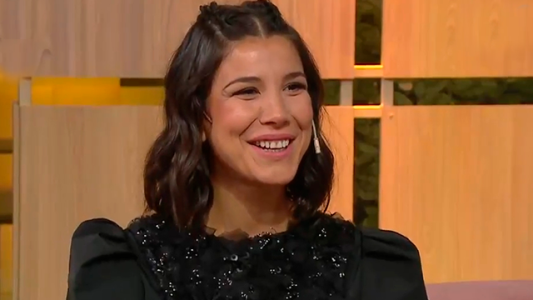 Andrea Rincón se animó a la terapia.