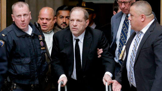 Harvey Weinstein fue condenado a 23 años de prisión