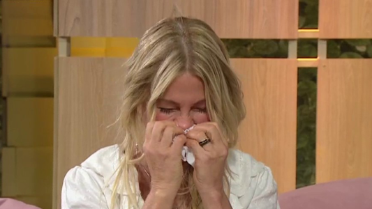 El llanto de Cris Morena en vivo