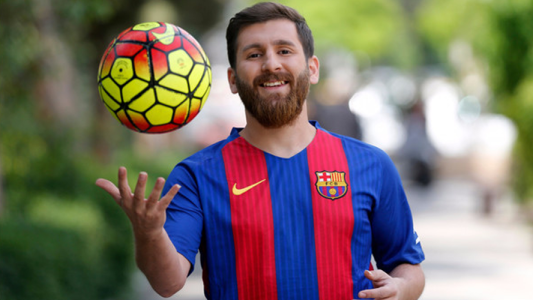 En Francia confundieron a Messi con su imitador y estallaron los memes